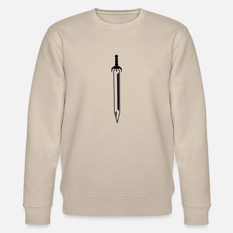 sword - Stanley/Stella Unisex Bio-Sweatshirt CHANGER  - Beige