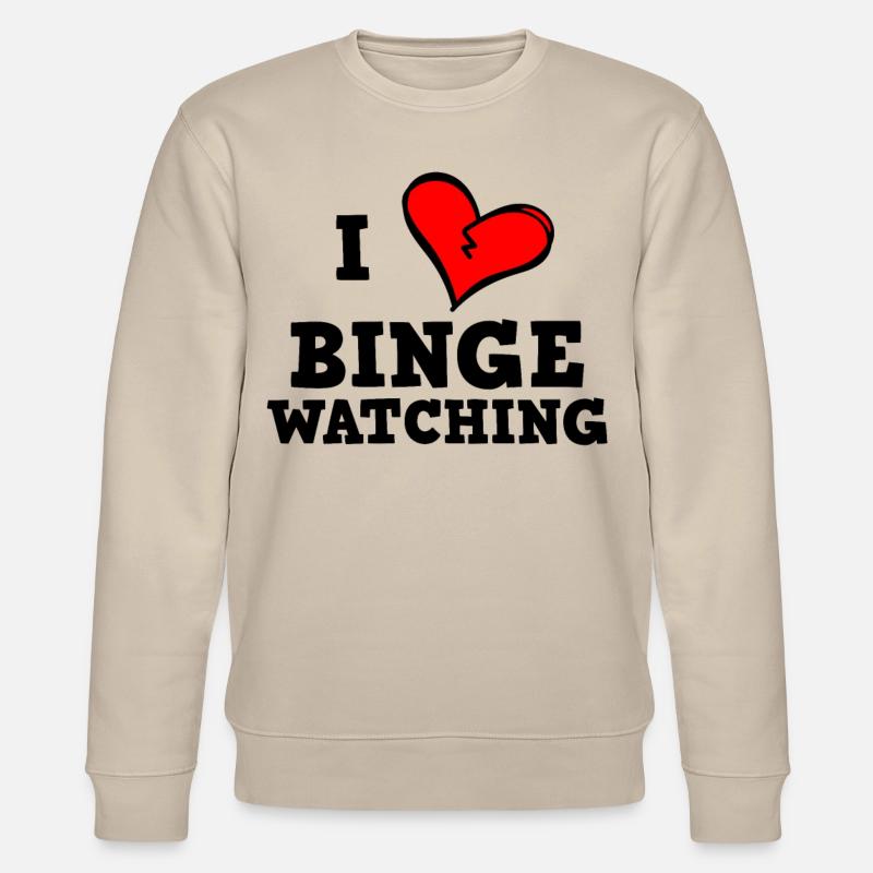 J’adore regarder en rafale - Sweat bio CHANGER Stanley/Stella Unisexe - beige