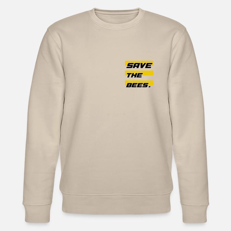 Sauvez les abeilles - Sweat bio CHANGER Stanley/Stella Unisexe - beige