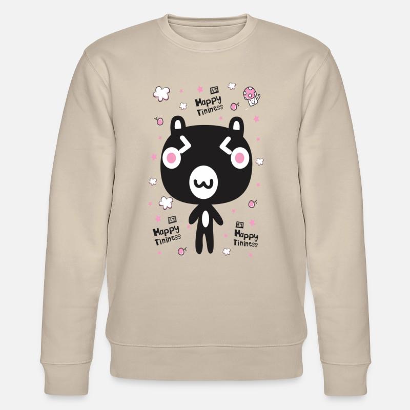 Happy tininess - Stanley/Stella Unisex Bio-Sweatshirt CHANGER  - Beige