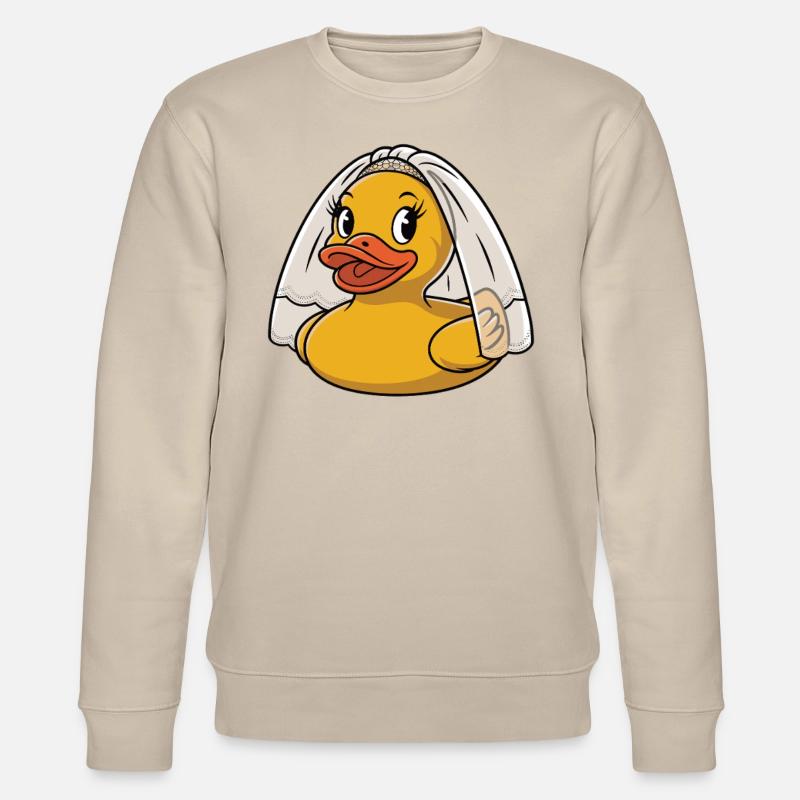 Rubber Duck Bride - Sweat bio CHANGER Stanley/Stella Unisexe - beige