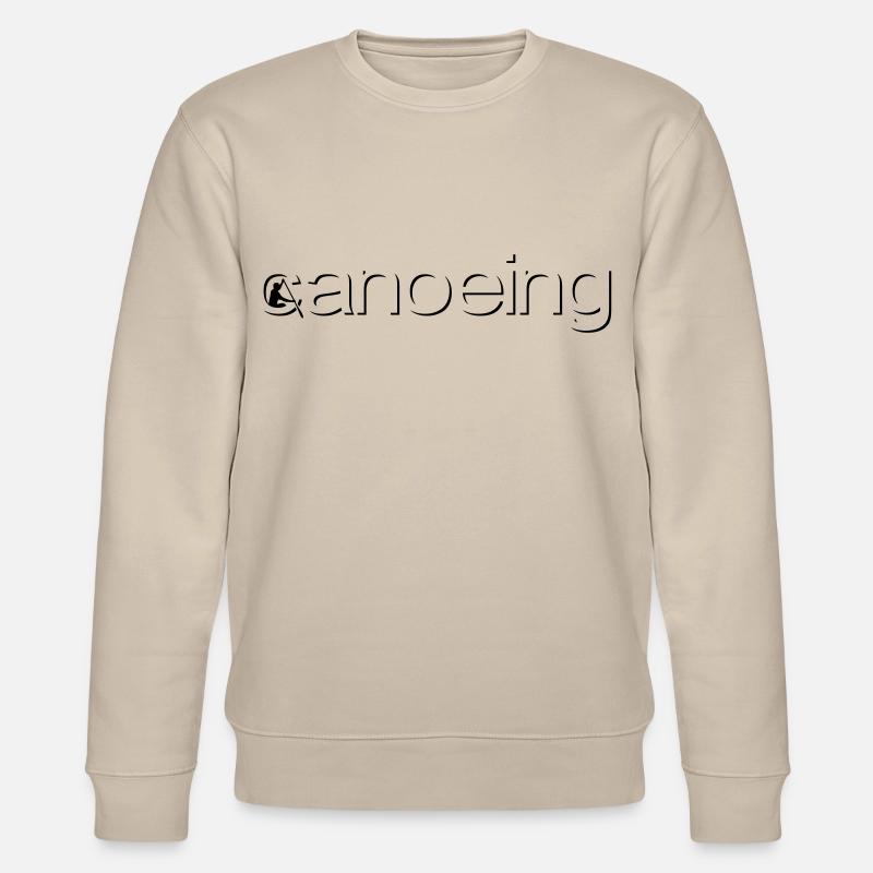 canoeing emboss - Sweat bio CHANGER Stanley/Stella Unisexe - beige
