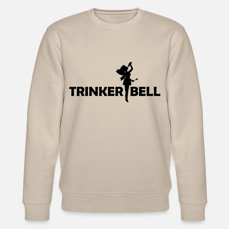 Trinkerbell - Stanley/Stella Unisex Bio-Sweatshirt CHANGER  - Beige