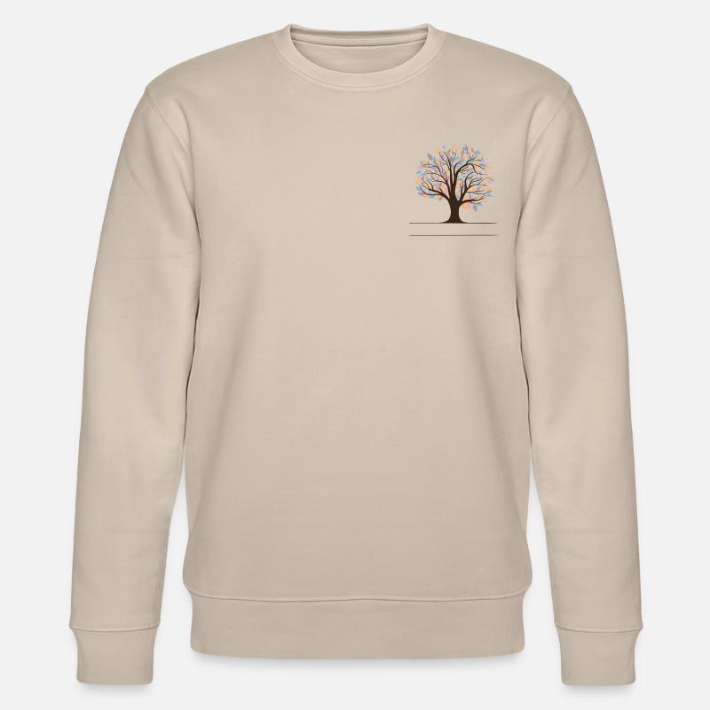 Stammbaum - Stanley/Stella Unisex Bio-Sweatshirt CHANGER  - Beige
