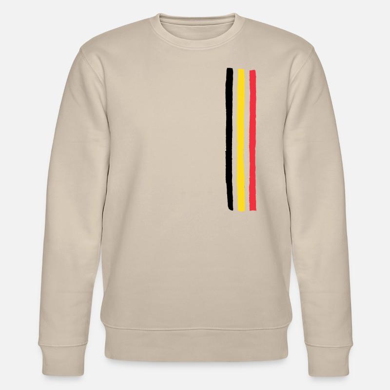 Belgien - Stanley/Stella Unisex Bio-Sweatshirt CHANGER  - Beige