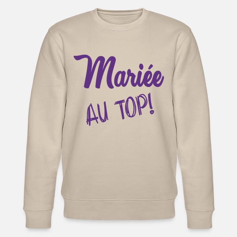 MARIEE. FUTURE MARIEE. EVJF - Sweat bio CHANGER Stanley/Stella Unisexe - beige