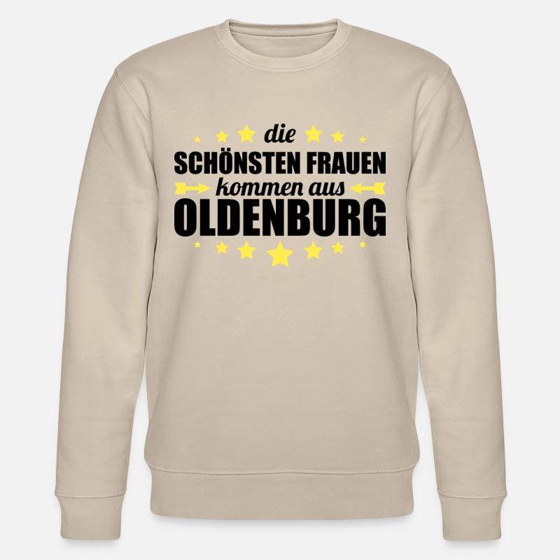 Oldenburg - Stanley/Stella Unisex Bio-Sweatshirt CHANGER  - Beige