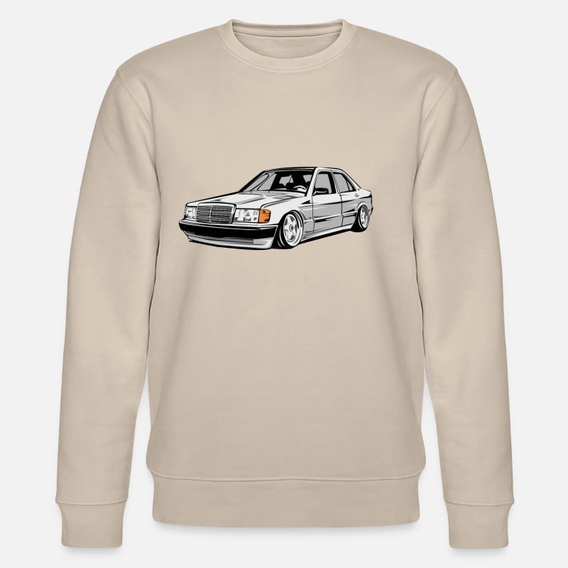 W201 E190 tuning car - Stanley/Stella Unisex Bio-Sweatshirt CHANGER  - Beige