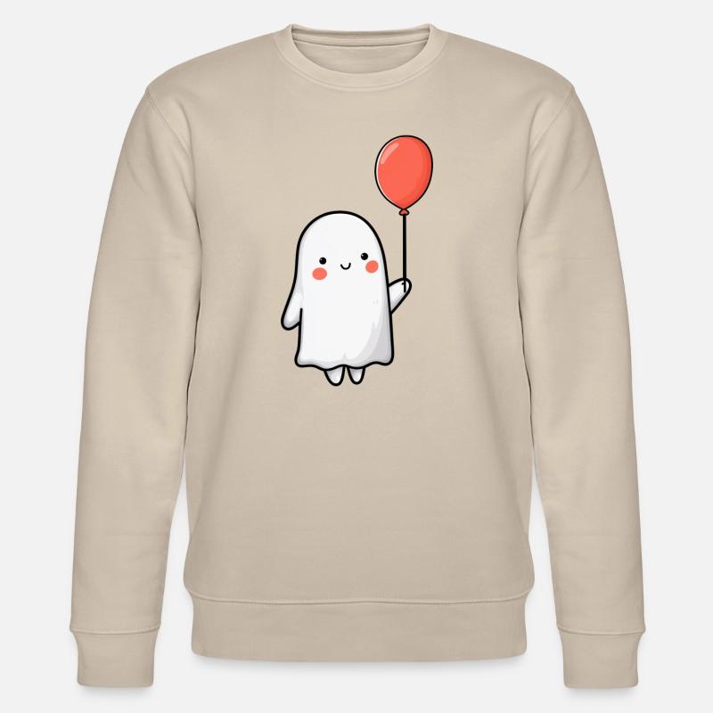 Geist und Ballon - Stanley/Stella Unisex Bio-Sweatshirt CHANGER  - Beige