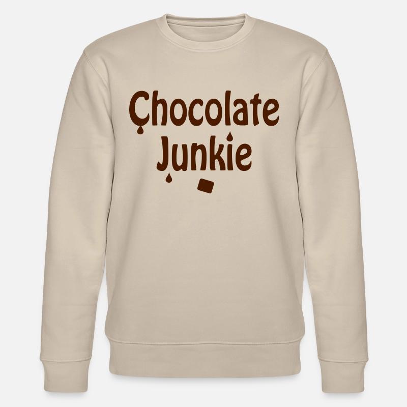 chocolatejunkie - Stanley/Stella Unisex Bio-Sweatshirt CHANGER  - Beige
