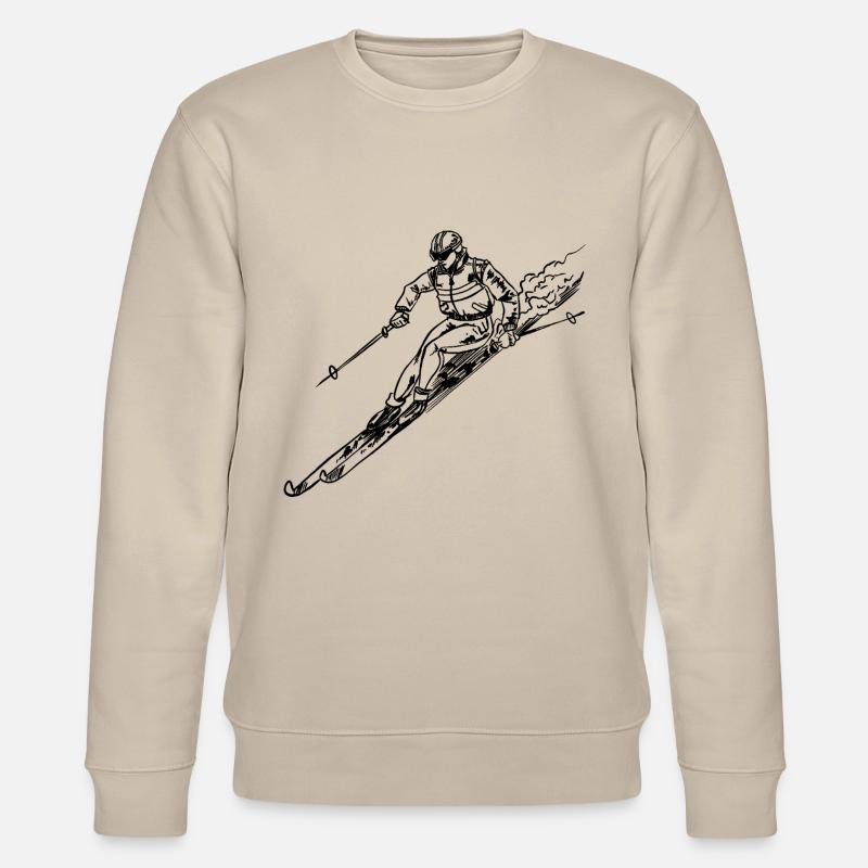 Ski - Stanley/Stella Unisex Bio-Sweatshirt CHANGER  - Beige