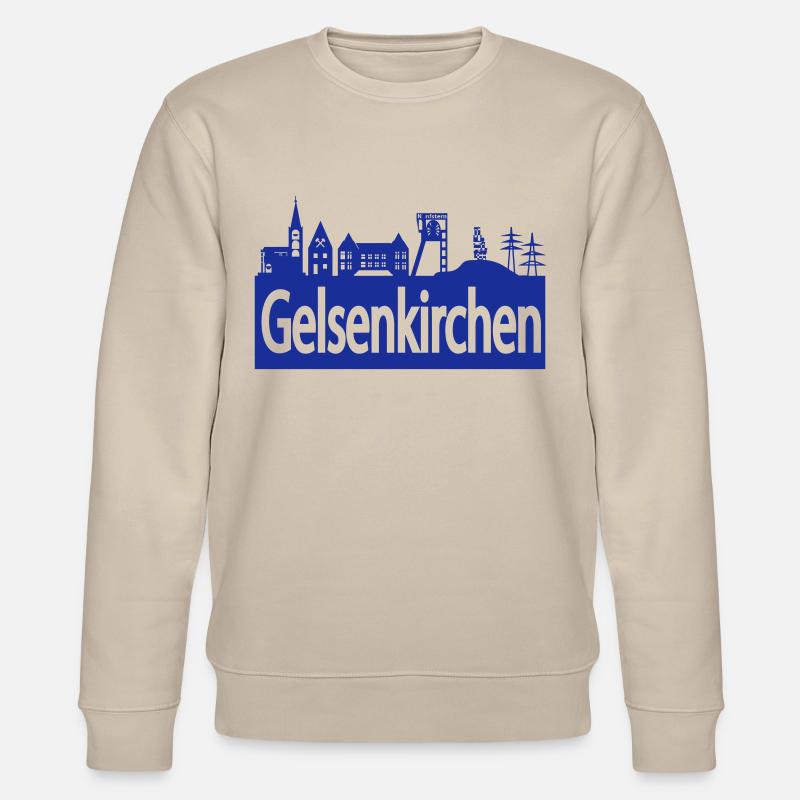 Skyline Gelsenkirchen - Stanley/Stella Unisex Bio-Sweatshirt CHANGER  - Beige