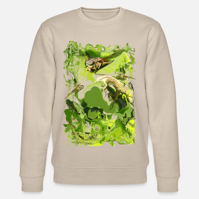 Insekt - Stanley/Stella Unisex Bio-Sweatshirt CHANGER  - Beige