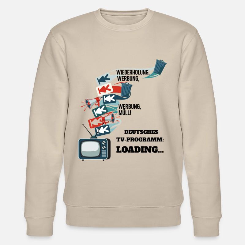 Deutsches TV-Programm: Loading... - Stanley/Stella Unisex Bio-Sweatshirt CHANGER  - Beige