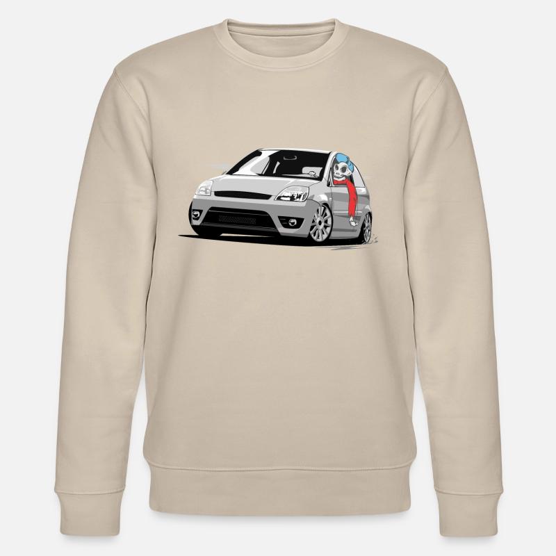 Fiesta 6 ST Skulldriver - Stanley/Stella Unisex Bio-Sweatshirt CHANGER  - Beige