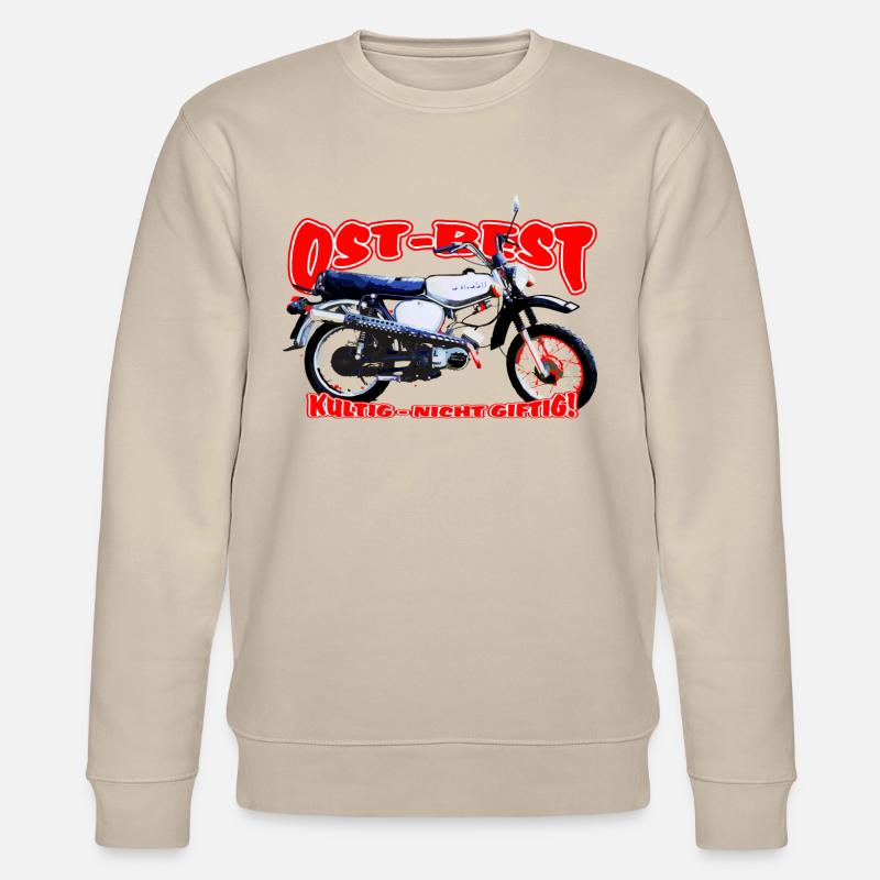 Simson S51 Enduro - Stanley/Stella Unisex Bio-Sweatshirt CHANGER  - Beige