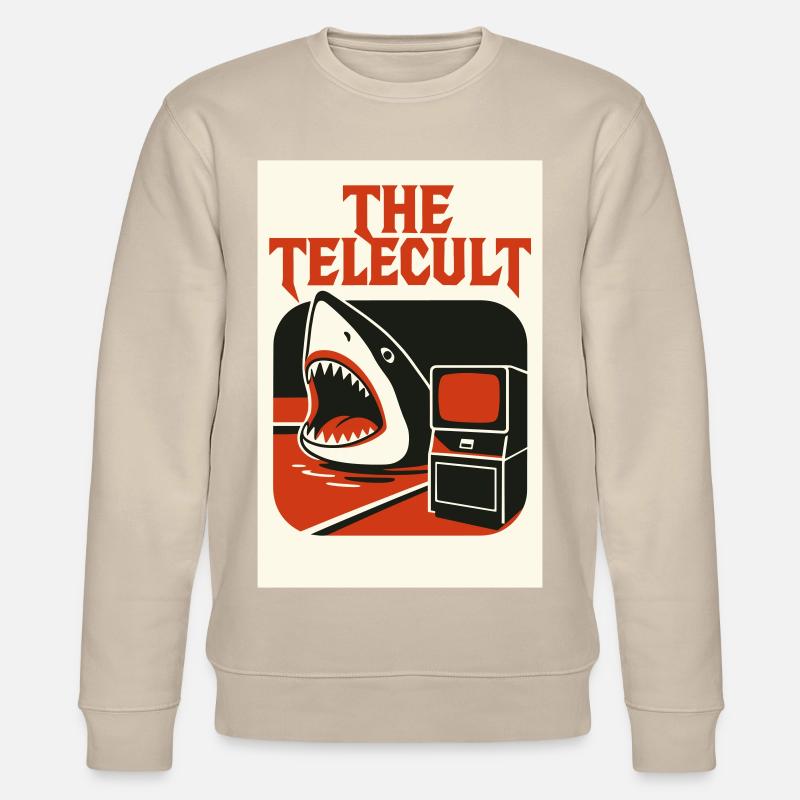 LE TELECULT / TELEPOOL - Sweat bio CHANGER Stanley/Stella Unisexe - beige