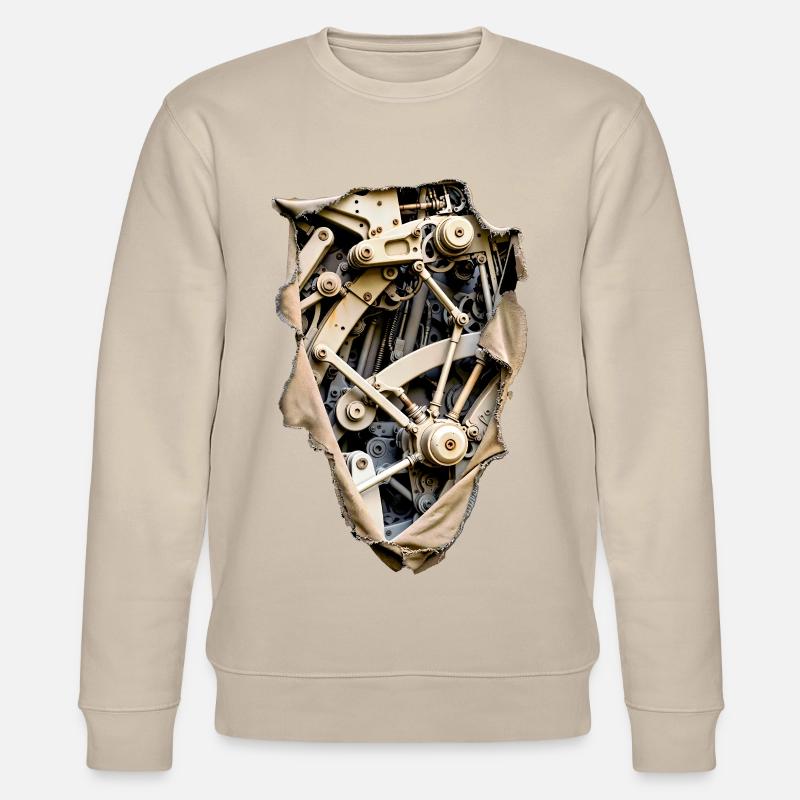 Synthetic Layer 03 BioMech Interface - Stanley/Stella CHANGER Unisex Organic Sweatshirt - beige
