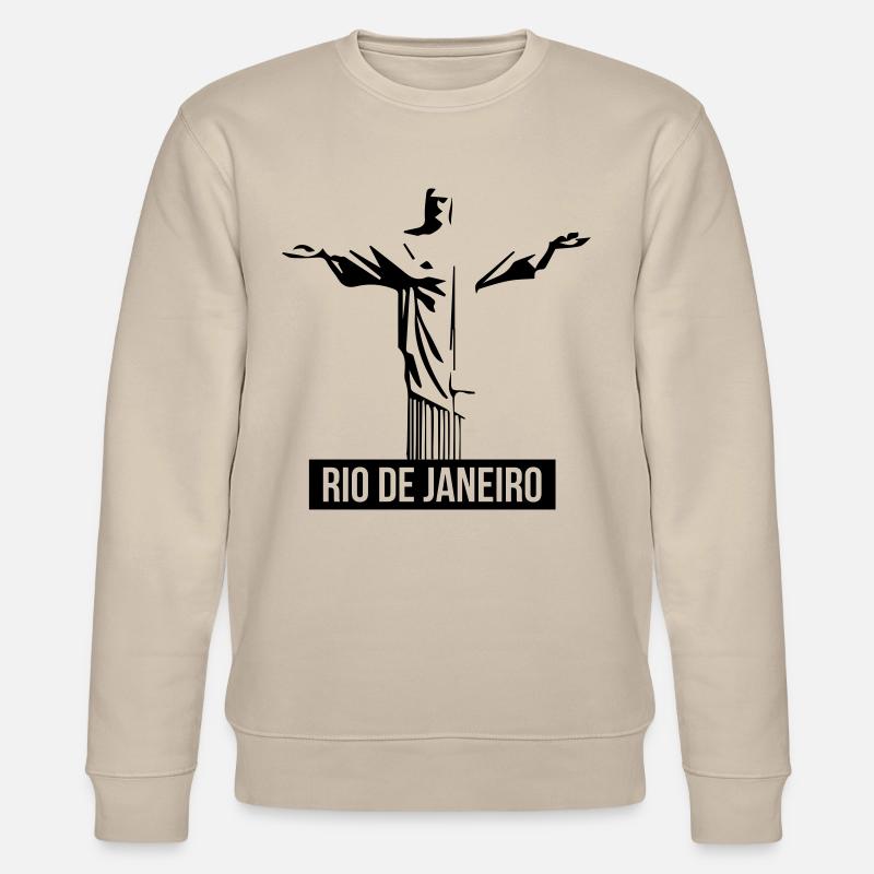 Rio De Janeiro - Stanley/Stella Unisex Bio-Sweatshirt CHANGER  - Beige