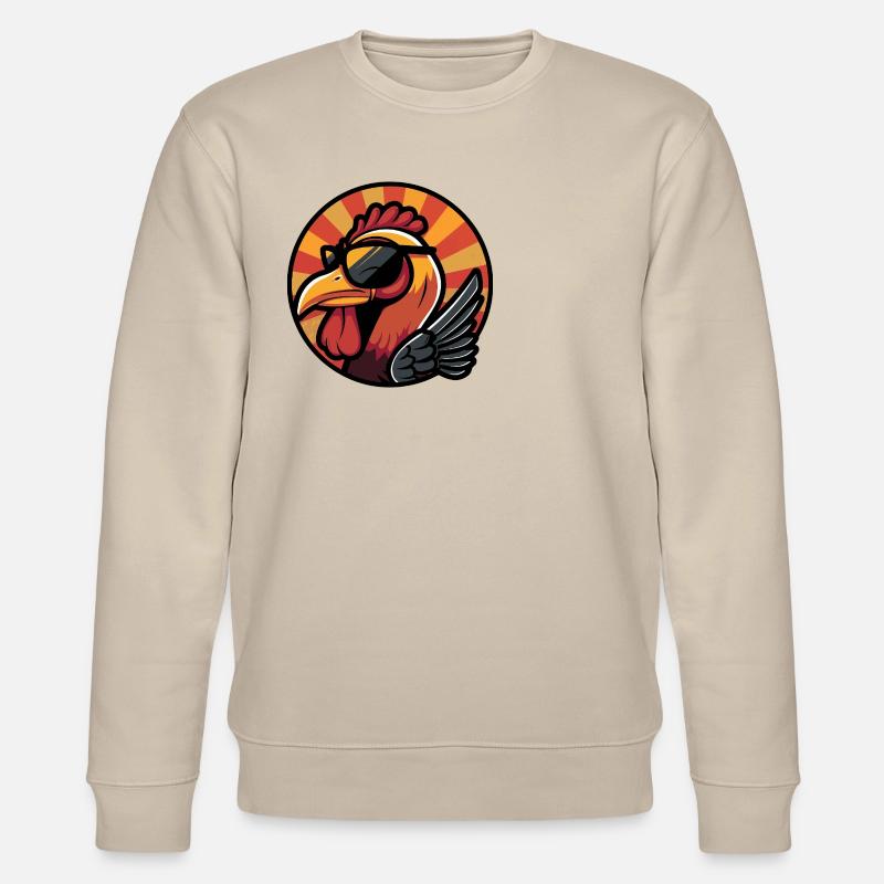 Turkey Comic Cool Summer - Stanley/Stella CHANGER Unisex Organic Sweatshirt - beige