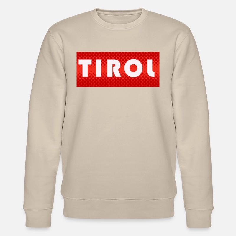 TIROL - Stanley/Stella Unisex Bio-Sweatshirt CHANGER  - Beige