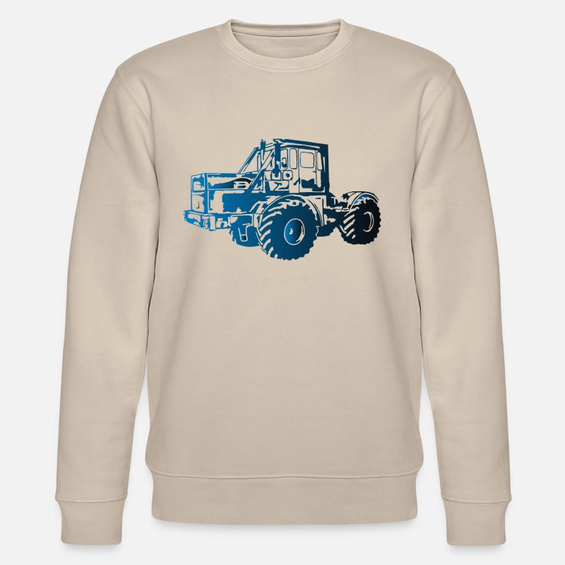 Kirovets K700 Traktor K70 - Stanley/Stella Unisex Bio-Sweatshirt CHANGER  - Beige