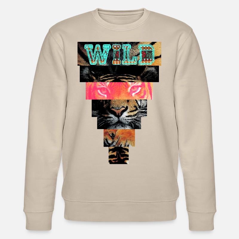 tiger21 - Sweat bio CHANGER Stanley/Stella Unisexe - beige