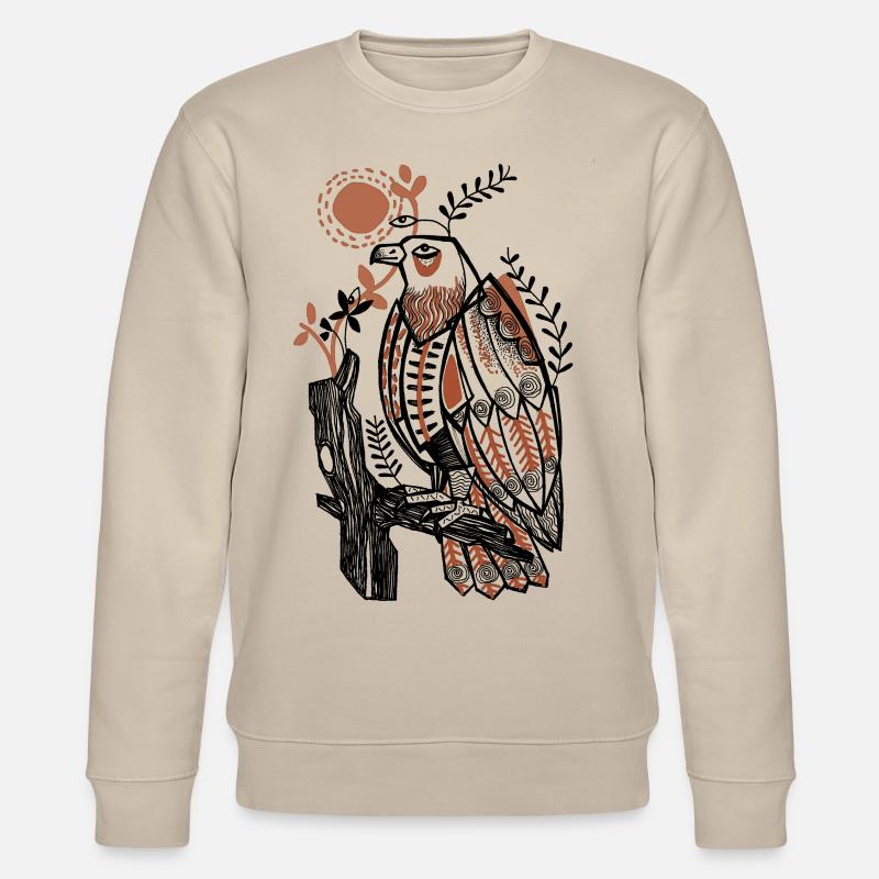 Eagle - Stanley/Stella CHANGER Unisex Organic Sweatshirt - beige