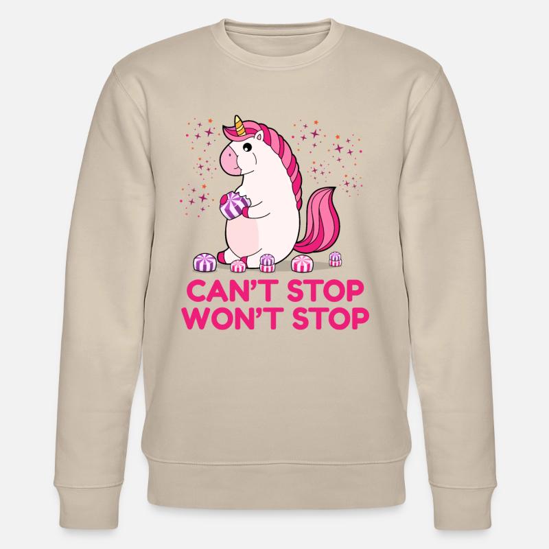 Impossible d'arrêter ne s'arrêtera pas - Sweat bio CHANGER Stanley/Stella Unisexe - beige