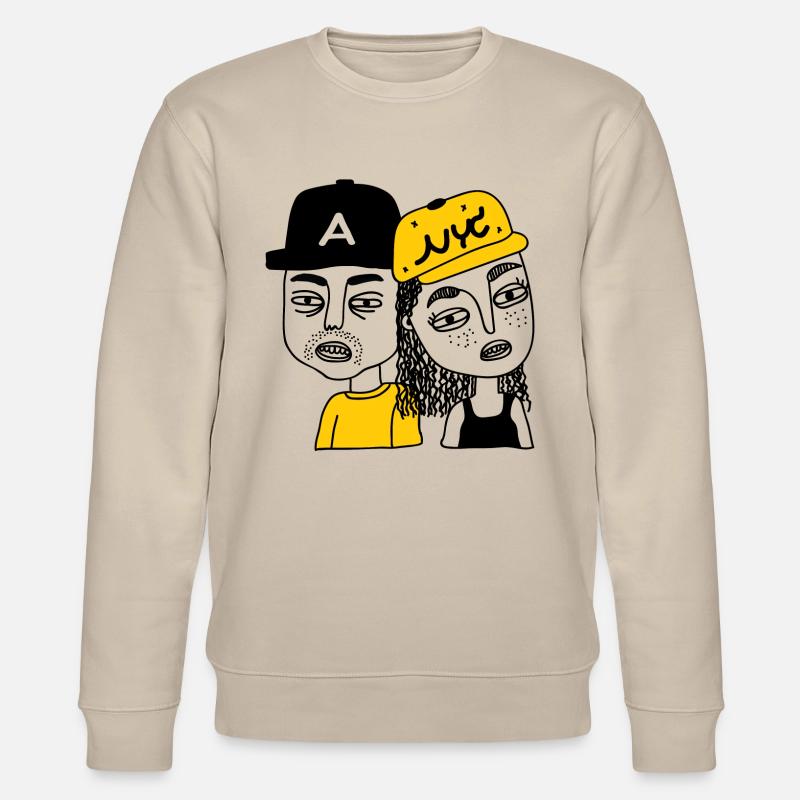 Junge und Mädchen - Stanley/Stella Unisex Bio-Sweatshirt CHANGER  - Beige