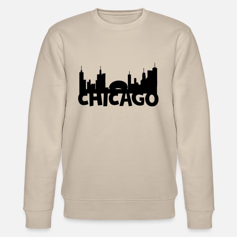 horizon de Chicago - Sweat bio CHANGER Stanley/Stella Unisexe - beige