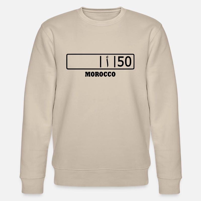 Nador kennzeichen ا 50 - Stanley/Stella Unisex Bio-Sweatshirt CHANGER  - Beige