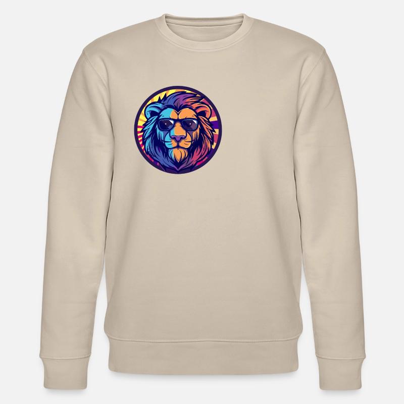 Lion BD Cool Été - Sweat bio CHANGER Stanley/Stella Unisexe - beige