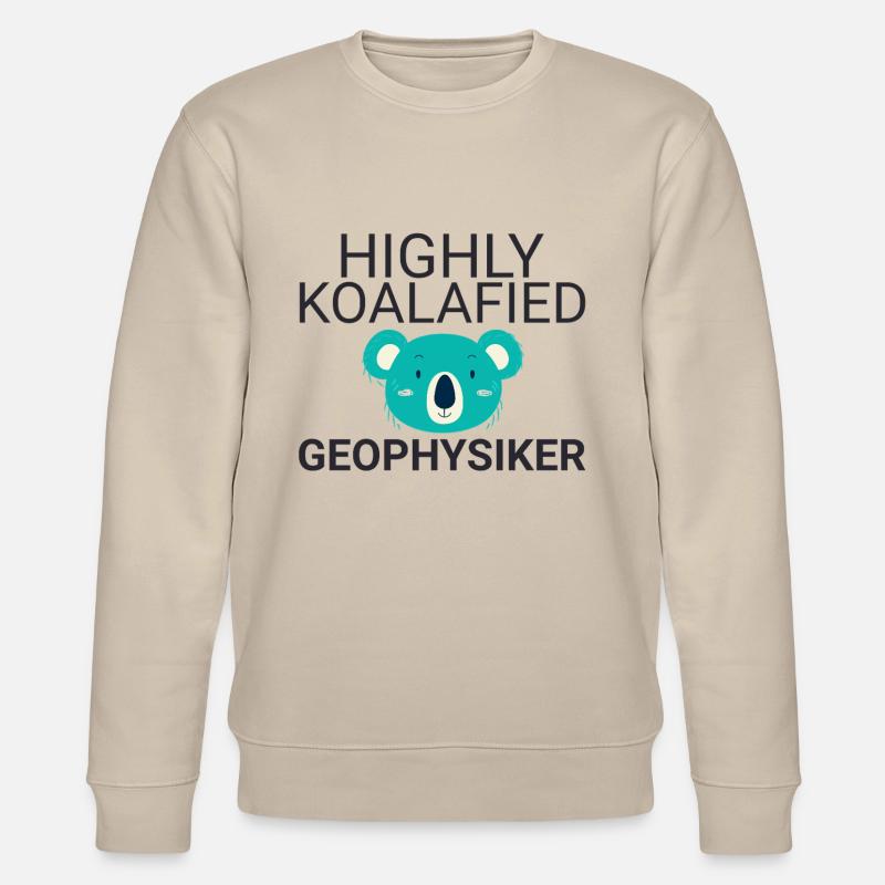 Géophysicien Koalafied Geophysics - Sweat bio CHANGER Stanley/Stella Unisexe - beige