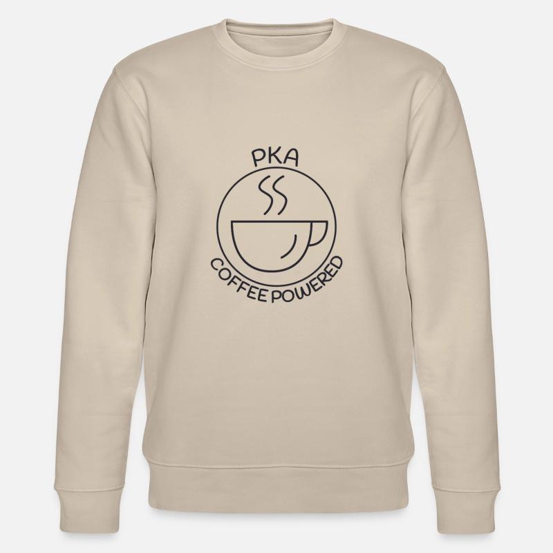 PKA Coffee Powered Apotheke - Stanley/Stella Unisex Bio-Sweatshirt CHANGER  - Beige