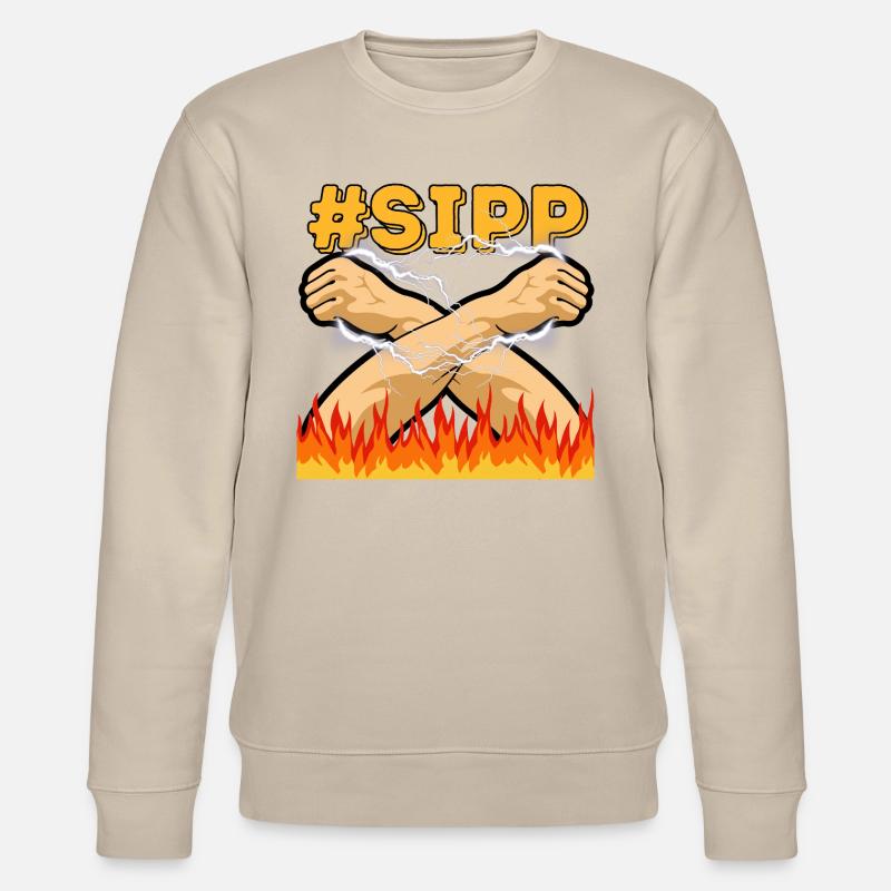 #SIPP - Stanley/Stella Unisex Bio-Sweatshirt CHANGER  - Beige