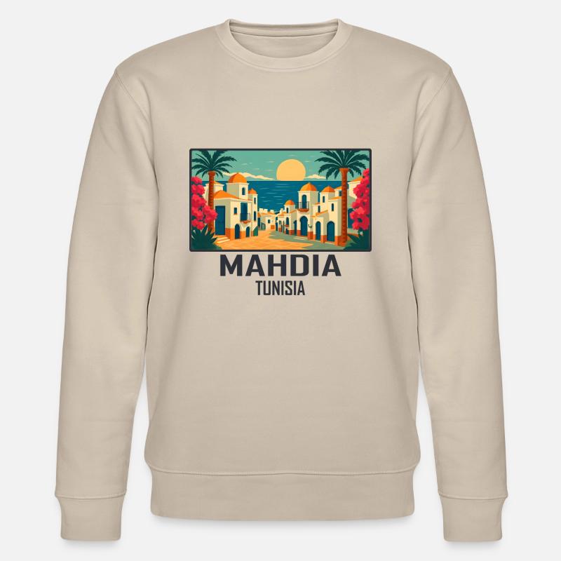 Mahdia Tunesien - Stanley/Stella Unisex Bio-Sweatshirt CHANGER - Beige