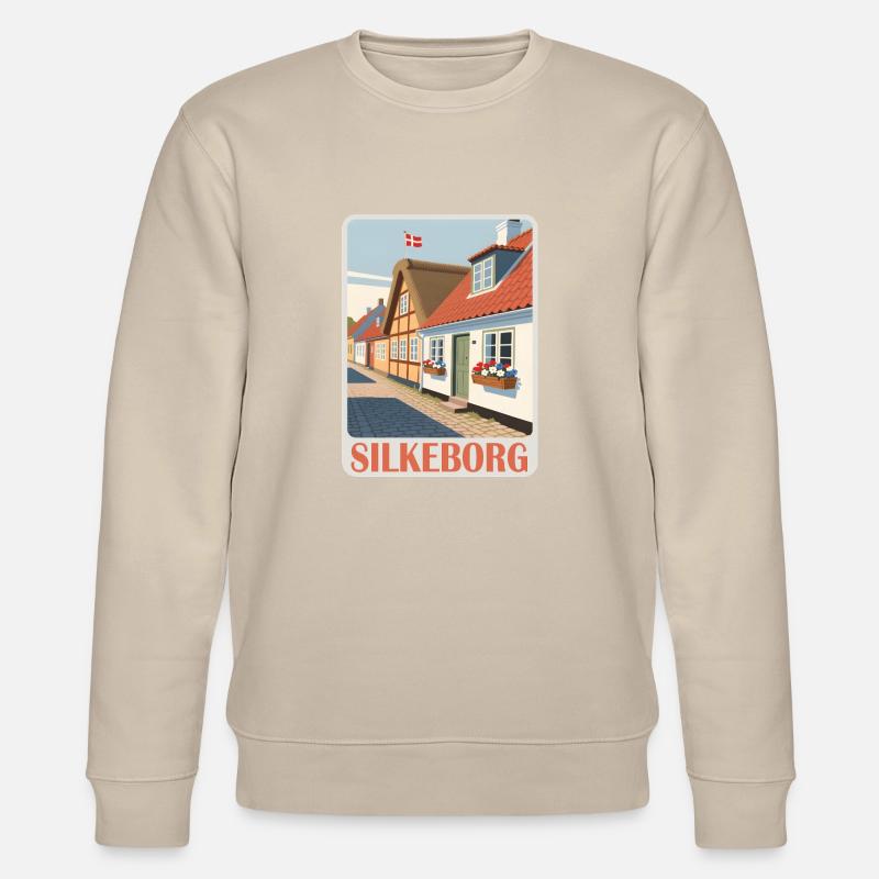 Silkeborg, Danemark - Sweat bio CHANGER Stanley/Stella Unisexe - beige