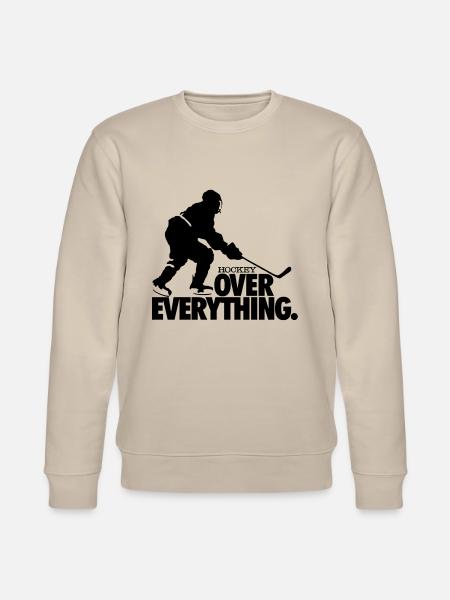 Hockey Over Everything - Stanley/Stella CHANGER Unisex Organic Sweatshirt - beige
