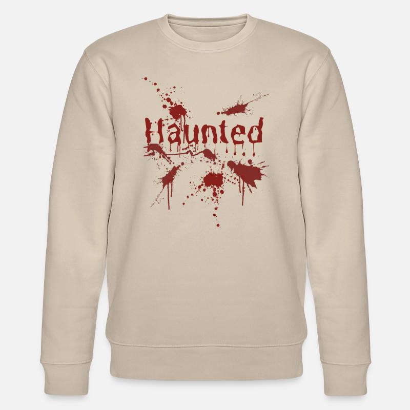Haunted - Stanley/Stella Unisex Bio-Sweatshirt CHANGER  - Beige