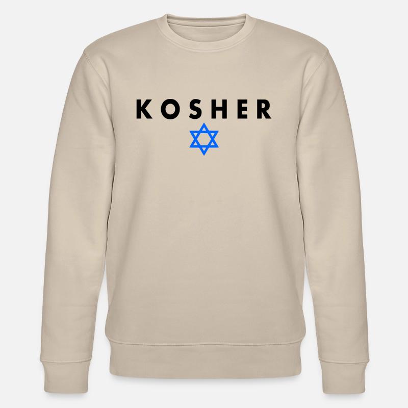Kosher - Stanley/Stella Unisex Bio-Sweatshirt CHANGER  - Beige