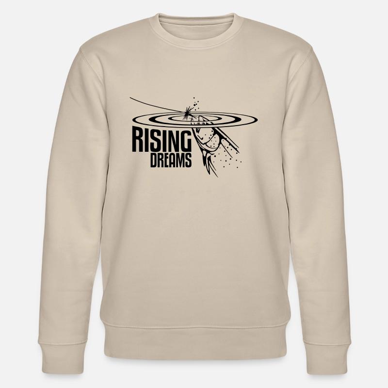 RISING DREAMS - Stanley/Stella Unisex Bio-Sweatshirt CHANGER  - Beige
