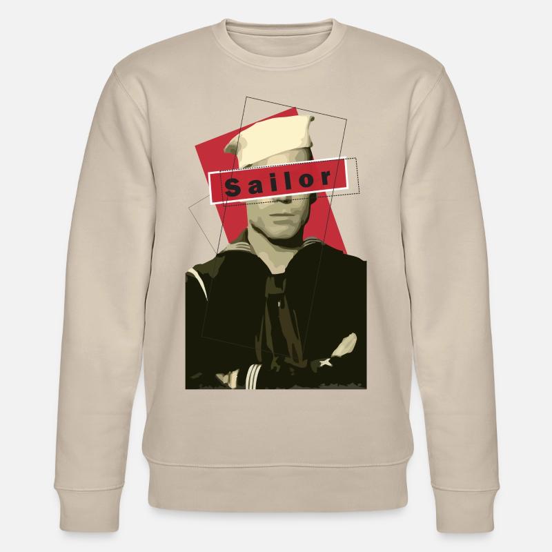 Sailor - Stanley/Stella Unisex Bio-Sweatshirt CHANGER  - Beige