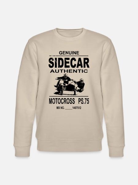 Sidecar Moto Cross - Stanley/Stella Unisex Bio-Sweatshirt CHANGER - Beige