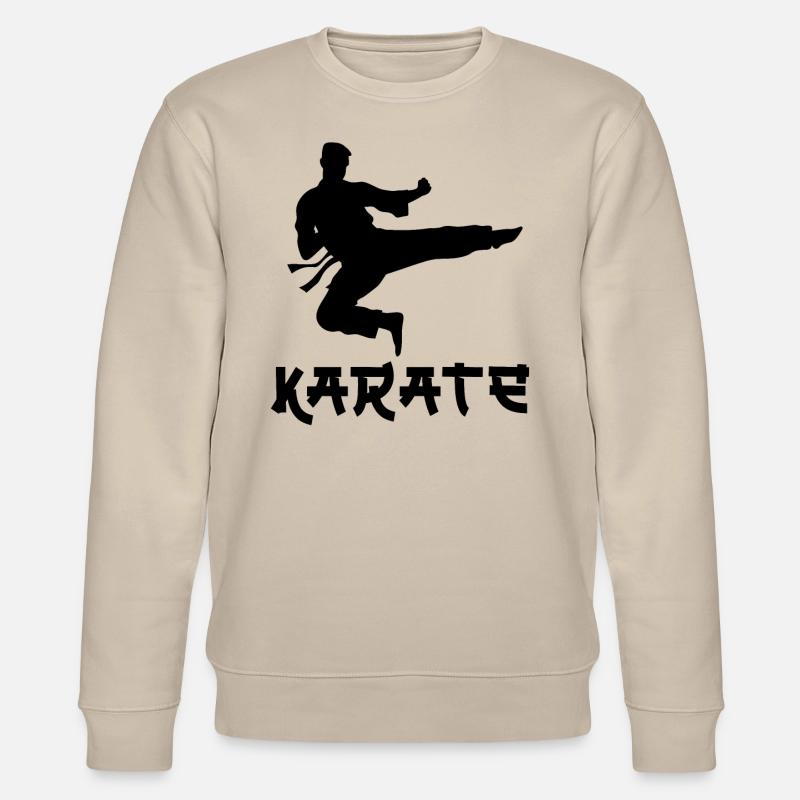 Karate - Stanley/Stella Unisex Bio-Sweatshirt CHANGER  - Beige