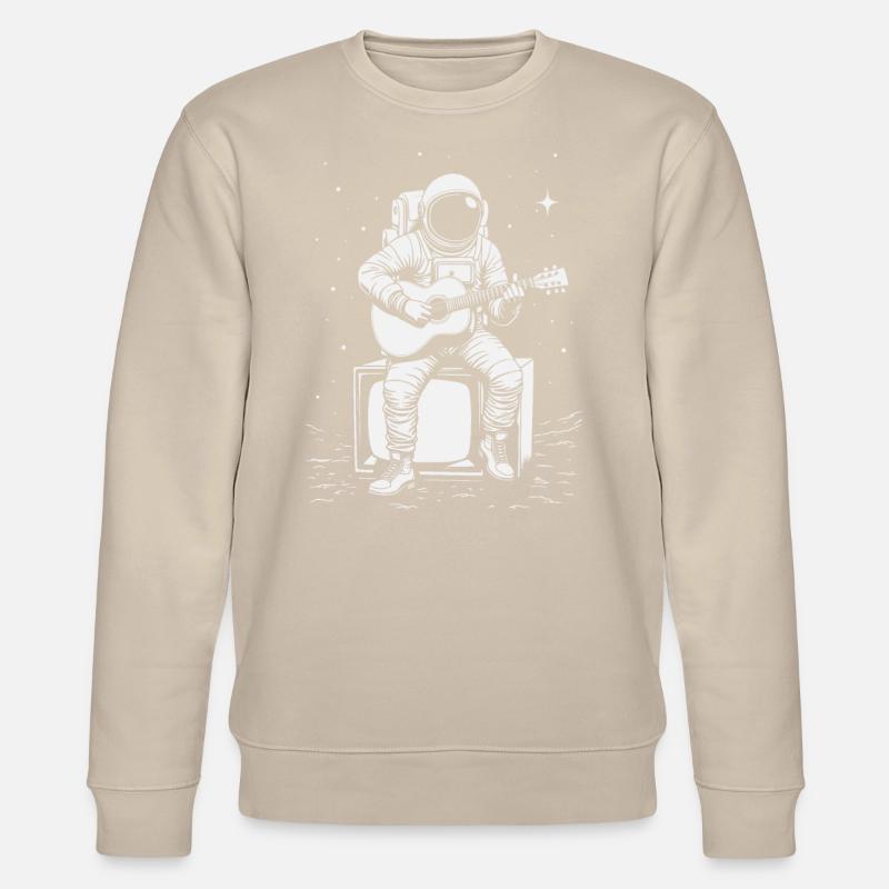 Astronaut - Stanley/Stella Unisex Bio-Sweatshirt CHANGER  - Beige