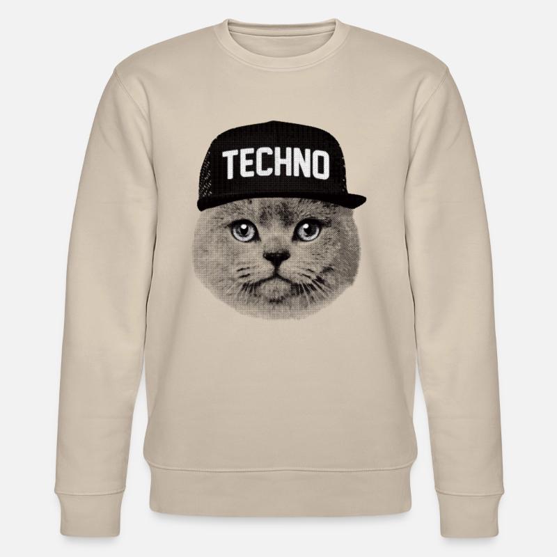 Technokatze - Stanley/Stella Unisex Bio-Sweatshirt CHANGER  - Beige