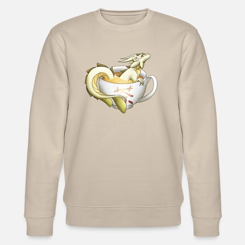 Dragon de thé blanc - Sweat bio CHANGER Stanley/Stella Unisexe - beige