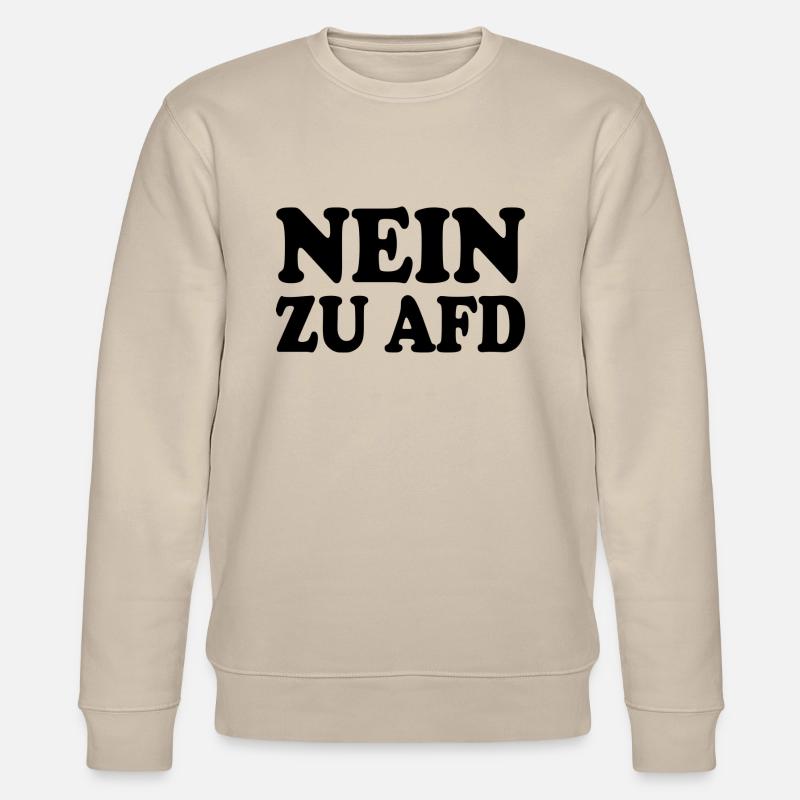 Non à afd - Sweat bio CHANGER Stanley/Stella Unisexe - beige