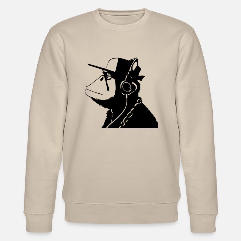 singe alone - Sweat bio CHANGER Stanley/Stella Unisexe - beige